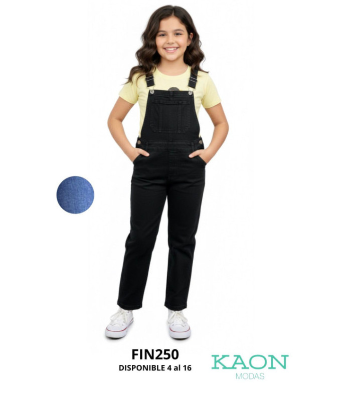 ENTERIZO JEANS INFANTIL 4 AL 16.FINAL