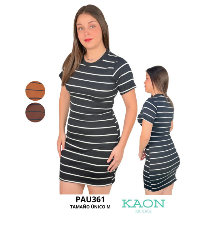 VESTIDO RIVANA LISTRADO