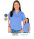BLUSA SRA.M/C ALG.ESCOTE V.COQUETA