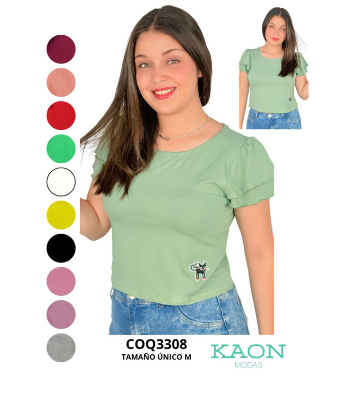 CROPPED M/C DE ALG. SRTA. COQUETA